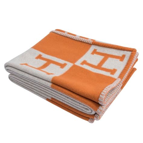 hermes avalon blanket orange|hermes avalon blanket dupe.